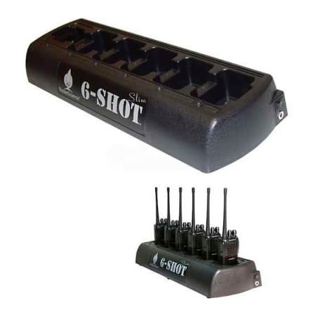 Klein Electronics Inc 6-Shot Slim 6-Unit Battery Charger for Bantam Radios 6-Shot-Slim-BNT